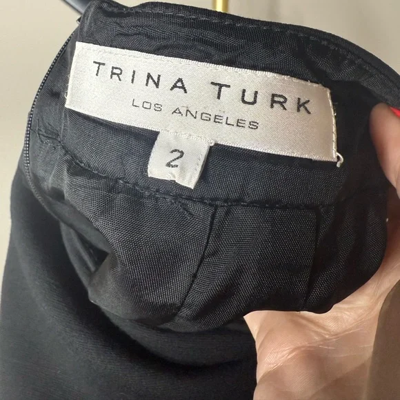 Trina Turk Classic Wool Blend Pencil Skirt - Picture 6 of 6